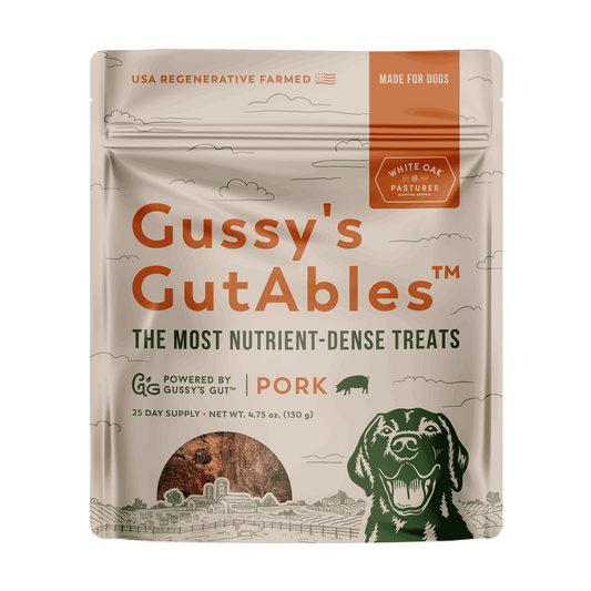 Gussy's GutAbles Treats (White Oak Pastures Pork)