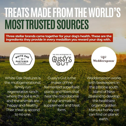 Gussy's GutAbles Treats (White Oak Pastures Pork)